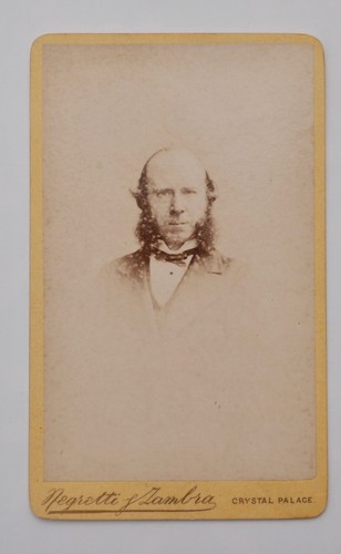 Cdv man with mutton - cdv,