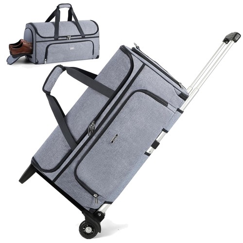 Convertible garment duffel bag - garment,