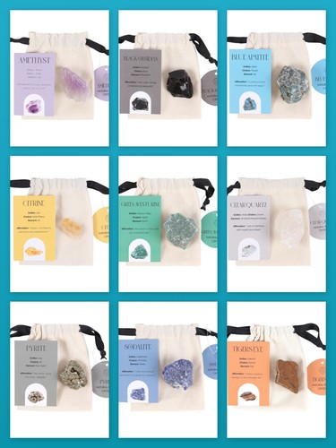Various healing rough crystals - various,