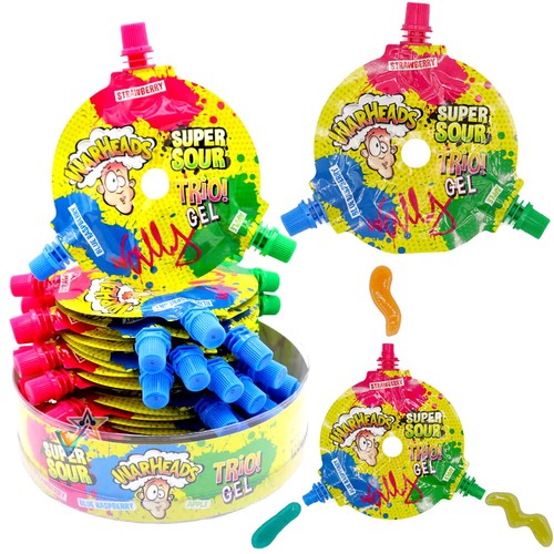 Warheads super sour trio - sour, fruit