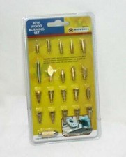 New 22pc Wood Burning