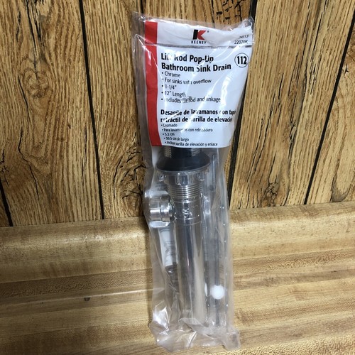 Keeney lift rod pop - keeney, pop-up