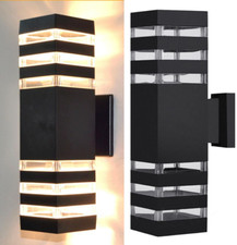 2pcs Modern Exterior LED Wall