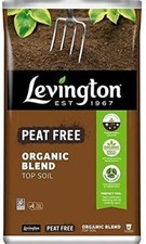 Levington Peat Free Organic blend Top Soil Rich Fertilizer All Purpose Soil