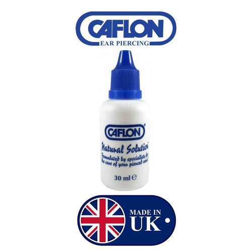 Caflon ear piercing - after, care