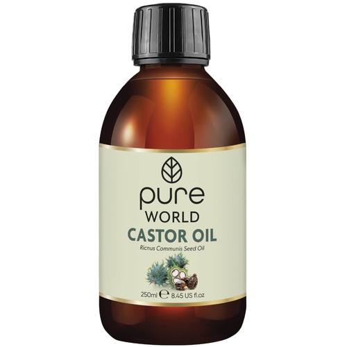 Natural castor oil - 250ml, cold