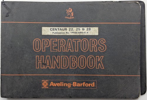 Original aveling barford - aveling,