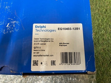 Vehicle/van/fiat/car parts -EGR Valve EG10403-12B1 - Delphi technologies