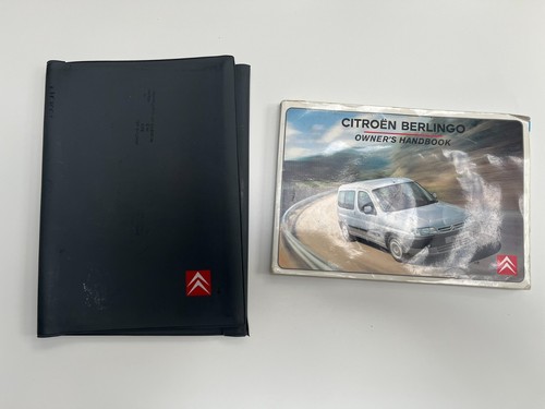 Citroen berlingo owners manual - citroen,