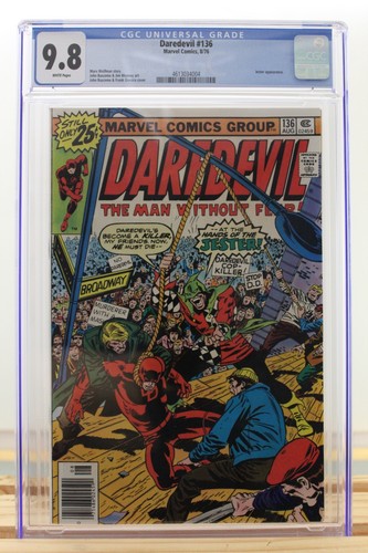 Daredevil 136 1976 cgc - daredevil, ~