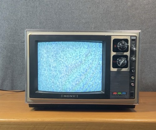 Sony trinitron 1203 uhf vhf - sony, kv-1203