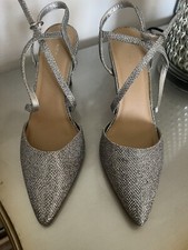 New Look High Heels Silver
