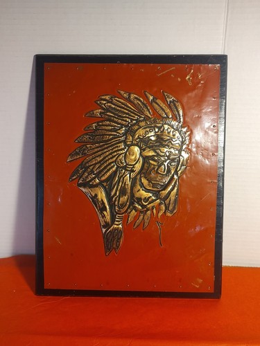 Vintage indian chief copper - chief,