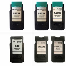 PG540 CL541 PG540XL CL541XL Black Colour Ink Cartridges For Canon PIXMA MG4250  