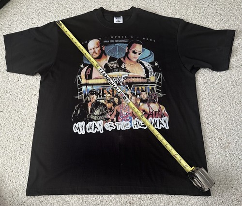 Wrestlemania shirt 2xl - wrestlemania,