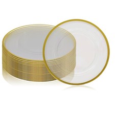 Clear Acrylic Charger Plates