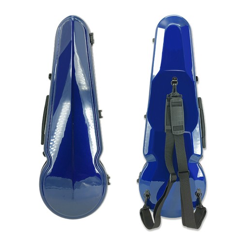 Blue viola case - 16'', carbon