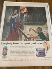 Vintage 1950 Maxwell House