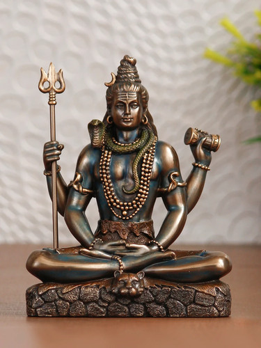 Brown polyresin and - and, bronze
