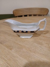 Vintage Gravey Pourer By Wood &sons ..Windsor Semi Porcelain In Vintage Conditio
