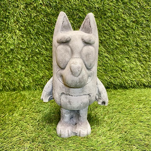 Bluey concrete cartoon - concrete, dog
