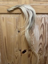 BLONDE NATURAL HORSE HAIR MANE