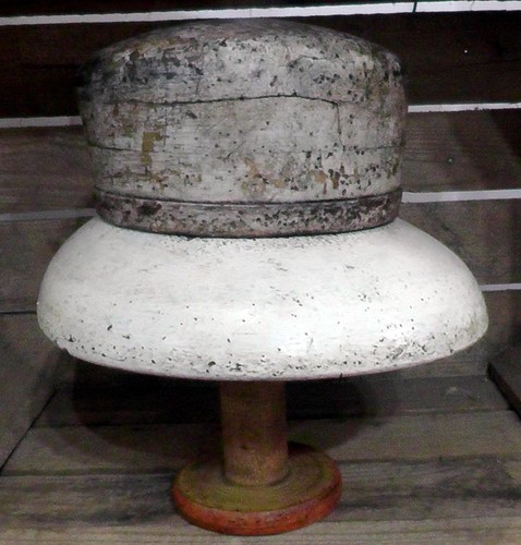 Antique milliners peaked hat - peaked,