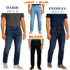 Mens Jeans Skinny Stretch Slim