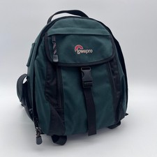 Lowepro Micro Trekker 200 Camera Backpack – Green/Black – Padded with inserts.