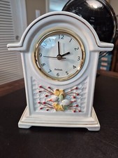 Belleek Mantle Clock Autumn