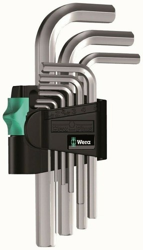 Wera piece chrome - wera, stubby