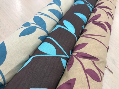 Faux silk curtain fabric - faux,