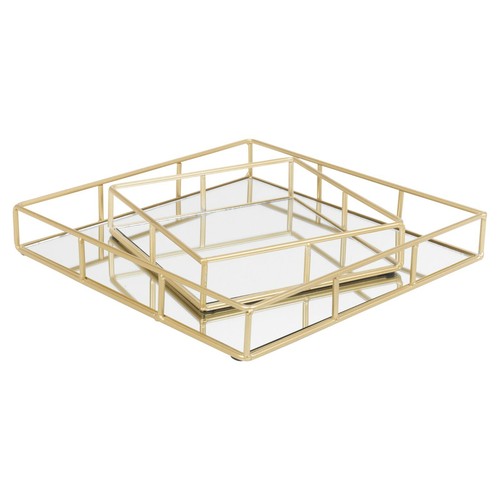 Set metal gold decorative - set,