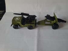 Matchbox Superfast Army  Sleet N Snow And Field Gun 1974