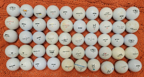 Assorted gently used golf - assorted,