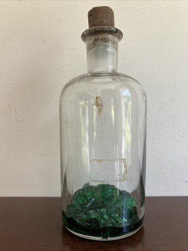 Antique clear glass - antique, apothecary