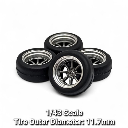 Scale wheels tires deep - 1:43, wheels,tires,deep
