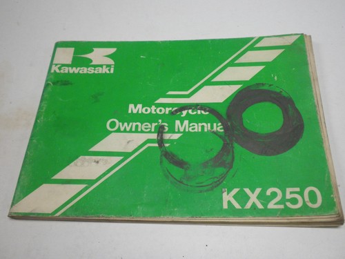 1988 kawasaki kx250 owner - kawasaki,