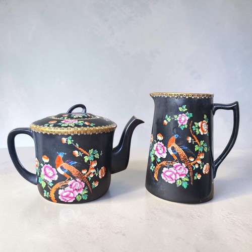 Henry alcock teapot milk jug - teapot,