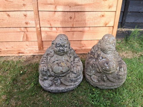 Pair stone bhudda - stone,