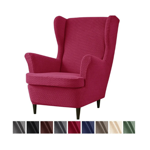 Wing chair cover stretch - wing,