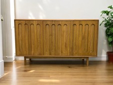 Solid Oak Arched Carved Door Panels Sideboard (No Veneer, MDF Or Chipboard Used)