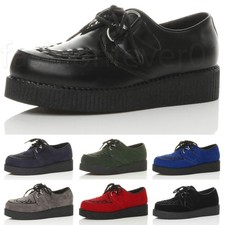 Mens low wedge platform teddy - mens,