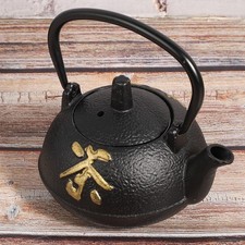 Iron Teapot Kettle Twisted Pot