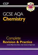 New GCSE Chemistry AQA Complete Revision & Practice includes Onl... by CGP Books