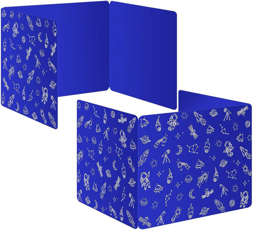 Blue pack desk dividers for - blue,