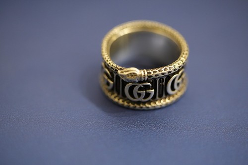 Gucci double snake mens - snake, ring