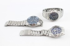 Mens Assorted Chronograph Watches Quartz Hugo Boss Breil Working x 3