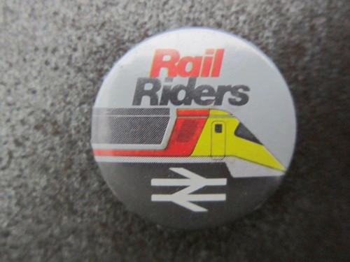 Rail riders railway pin - railway,