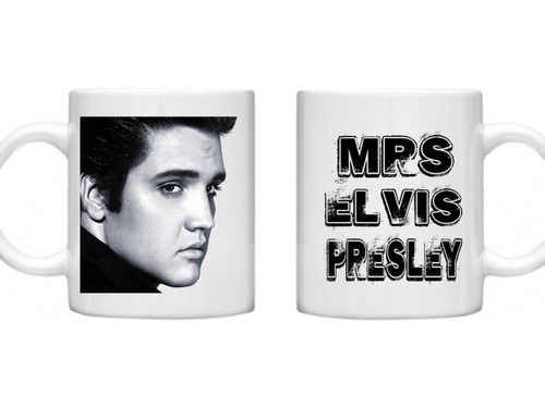 Novelty mug mrs elvis - novelty, presley